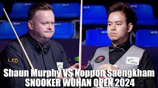 Shaun Murphy VS Noppon Saengkham SNOOKER WUHAN OPEN 2024 [upl. by Einwat]