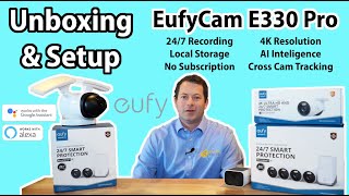 ✅ Unboxing amp Setup EufyCam E330 Outdoor Security Camera  247 4K Local Recording With AI [upl. by Lucia]