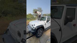 Thar ROXX vs Maruti Jimny Build Quality 🔥🔥 arunpanwar automobile scorpio maruti tharroxx [upl. by Nolana]