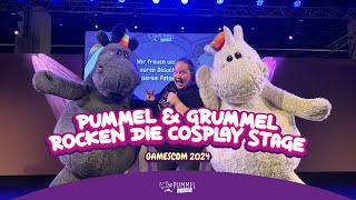 Pummeleinhorn amp Grummeleinhorn rocken die Cosplay Stage I gamescom2024 [upl. by Gibbs]