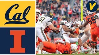 Cal vs Illinois Highlights  2019 Redbox Bowl Highlights  College Football [upl. by Eelreveb947]