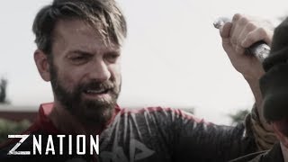 Z NATION  Season 4 Episode 7 All Zombie Kills  SYFY [upl. by Ahsela]