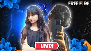 🔴FREE FIRE LIVE WITH AASHKI AND 1 VS 4 GUILD TEST😎 classyff fflive nonstopgaming girlgamer [upl. by Maag]