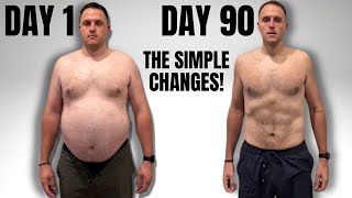 So Much Fat Loss in 90 Days  Body Transformation [upl. by Felisha990]