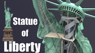 Whats inside the Statue of Liberty [upl. by Issak]