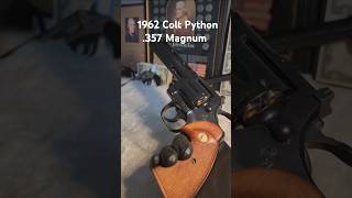 1962 Colt Python quot6 Hand Cannon 357 Magnum Pistol 100 Original Gold Silver Guns Coins Bullion [upl. by Lemire]