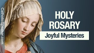 Holy Rosary  Joyful Mysteries Saturday amp Monday [upl. by Balas]