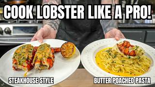 The Best 2 Ways to Cook Lobster at Home [upl. by Tomi]