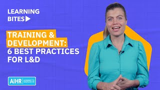 Training amp Development 6 Best Practices For LampD 2023 [upl. by Oinesra288]