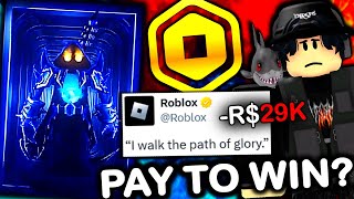 I had to buy the Korblox Deathwalker because of this ROBLOX quotTHE HUNTquot EVENT [upl. by Luo262]