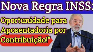 ✅🤑Mudança nas regras do INSS elimina idade mínima para aposentadoria por contribuição [upl. by Groves120]