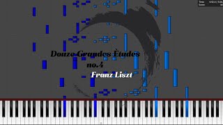 Franz Liszt  Douze Grandes Ètudes no4 S137 [upl. by Suivatnom263]