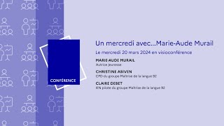 Un mercredi avec MarieAude Murail [upl. by Nelleh]