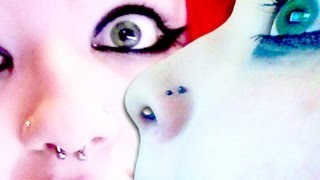 16g  4g SEPTUM STRETCH [upl. by Direj]