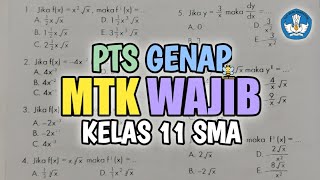 PTS GENAP MATEMATIKA WAJIB KELAS 11 SMA‼️ [upl. by Ceciley]