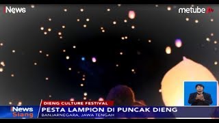 Ribuan Lampion Diterbangkan di Acara Dieng Culture Festival 2019  iNews Siang 0508 [upl. by Irrej]