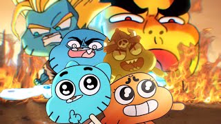 Gumball And Darwin Using 0000001 Of Their True Power [upl. by Enitsenre]