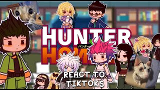 HXH React To Random Tiktoks  😿  pompqurin [upl. by Atisusej]