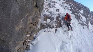 Goulotte grassi Pointe de Tierce Bessans [upl. by Groeg669]