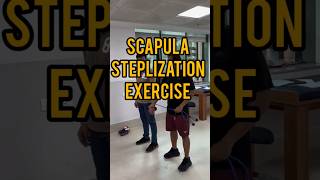 SCAPULA STABILIZATION EXERCISE shoulder scapula scapularpain rotatorcuff labrumtear ytshorts [upl. by Januisz]