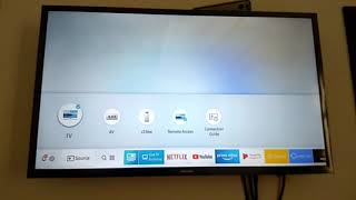 How To Connect USB Pen drive To TV  Watch Movies  Samsung N4200 [upl. by Pasia302]