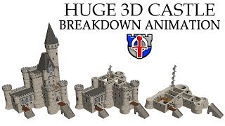 HONORGUARD huge 3D castle breakdown animation [upl. by Pirbhai]