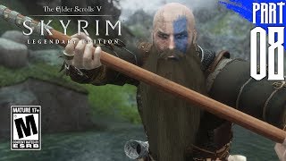 【SKYRIM 200 MODS】Nord Gameplay Walkthrough Part 8 PC  HD [upl. by Vitalis]