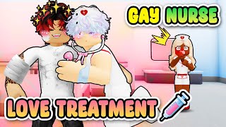 Reacting to Roblox Story  Roblox gay story 🏳️‍🌈 MY GAY NAUGHTY NURSE [upl. by Trebled]