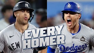 EVERY home run from the 2024 Postseason Ft Shohei Freddie Giancarlo Big Christmas AND MORE [upl. by Holofernes]