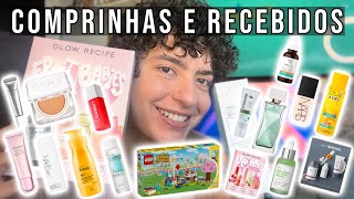 COMPRINHAS E RECEBIDOS COM GLOW RECIPE CLIO NARS DERMALOGICA SHISEIDO NEO GEN NATURA LEGO E [upl. by Sherurd410]