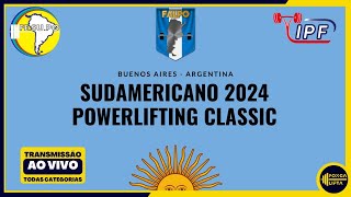 DIA 4 SUDAMERICANO DE POWERLIFTING CLASSICO 2024  209 DIA 4 [upl. by Pillsbury]