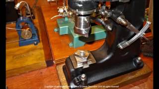 Paul Breisch Steam Hammer Flattening Raised Washers [upl. by Correy]