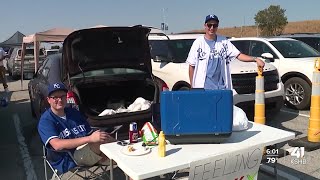 Royals fans excited for playoff baseball to return to Kauffman Stadium [upl. by Oinimreh]