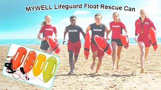 MYWELL Lifeguard Float Rescue Can Buoy [upl. by Reidid]