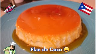 Flan de Coco Al Estilo Boricua 🇵🇷🤤 [upl. by Benedikt]