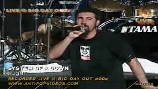 System Of A Down  Sugar live HDDVD Quality [upl. by Amhser]