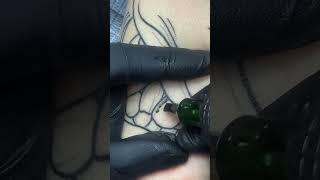 How to perform shading during tattooing🥳tattoomachine tattooshop tattoopen tattoo [upl. by Rebe663]