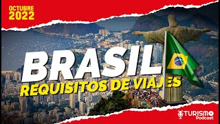 REQUISITOS para VIAJAR a BRASIL ✅ Vía Aérea y Terrestre ACTUALIZADOS [upl. by Thetos]