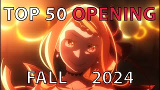 My Top 50 Opening of Fall 2024 [upl. by Gnohc56]