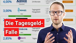 Die harte Wahrheit über Tagesgeld und Zinsangebote irre [upl. by Ecela]