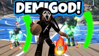 HOW TO MAKE MY quotDemigod Specialistquot BUILD IN HOOPS LIFE 👑 GREENS ANKLE BREAKERS DUNKS [upl. by Avraham]