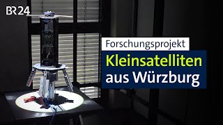 Forschungsprojekt Kleinsatelliten aus Würzburg  BR24 [upl. by Imelda710]