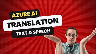 Azure AI Text and Speech Translation [upl. by Keelin344]