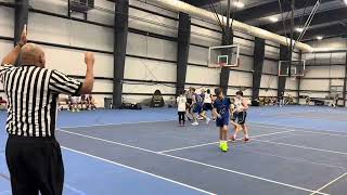 Jordan Anderson  Raynham MA  Mass Premiere Courts basketball [upl. by Zebe]