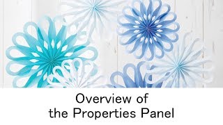 Overview of the Properties Panel [upl. by Nwahs]