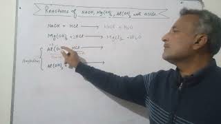 Hydroxides reactions with acidsAs baseAs amphoteric natureEnglishUrduTutorkhan [upl. by Annoek]