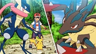 Greninja VS Lucario  Ash amp Greninja Reunion「AMV」 Pokemon Sword and Shield Episode 108 [upl. by Holihs]