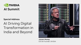 NVIDIA CEO Jensen Huang’s Special Address at AI Summit India [upl. by Beulah]