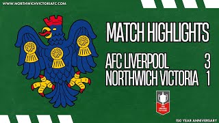 AFC Liverpool v Northwich Vics  FA Vase 1st Qualifying Round 23824 [upl. by Casia]