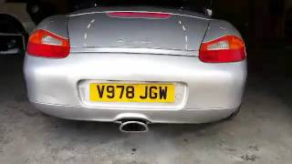 986 Porsche Boxster 27 Exhaust Sound Modification at PerformancePorsche Brighouse [upl. by Senzer]